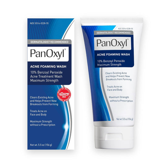 Uniites™, PanOxyl Acne Foaming Wash Benzoyl Peroxide 10% Maximum Strength Antimicrobial, 5.5 Oz,  $9.91