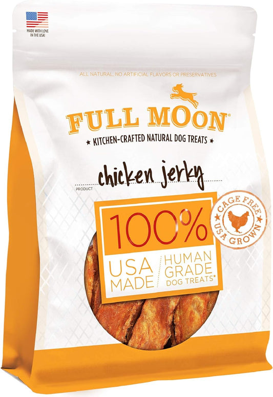 Uniites™ Full Moon Chicken Jerky Healthy All Natural Dog Treats Human Grade Made in USA Grain Free 24 oz $22.91