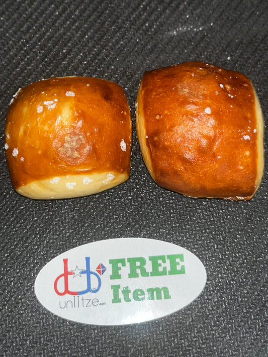 Uniites™ Marketplace Free Gift, (2) Lightly Salted Pretzel Bread Bites