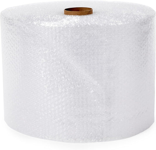 Uniites™ Amazon Basics Perforated Bubble Cushioning Wrap, Small 3/16", 12-Inch x 175 Foot Long Roll, Clear, $20.91