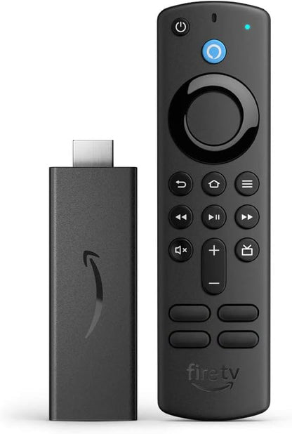 UniitesMarketplace.com™ Amazon Fire TV Stick, HD, sharp picture quality, fast streaming, free & live TV, Alexa Voice Remote with TV controls,  $26.91