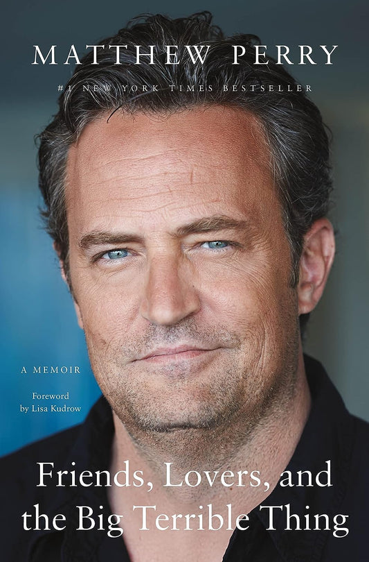 Uniites™ Books, Friends, Lovers, and the Big Terrible Thing, by Matthew Perry: A Memoir Hardcover – Deckle Edge, November 1, 2022, $22.91