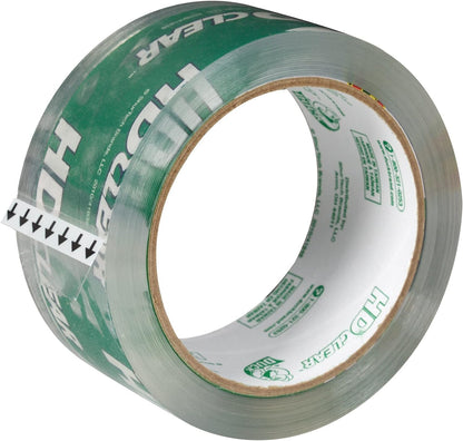 Uniites™ Duck HD Clear Packing Tape - 6 Rolls, 328 Yards Heavy Duty Packaging for Shipping, Mailing, Moving & Storage Clear, Strong Refills Boxes 1.88 In. x 54.6 Yd. (441962) $17.91