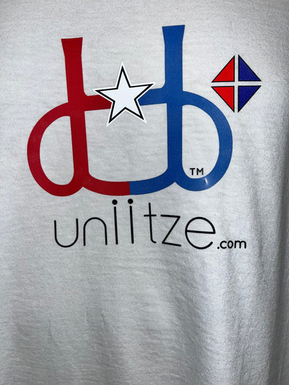 UniitesMarketplace.com™, Brand Apparel, Hanes Unisex Pre-washed T-Shirt, 100% Cotton, White, V-Neck, Large,  $19.91