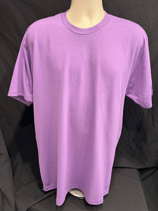 Hanes - FREE Gift by Uniites.com™. Purple, Unisex, Short Sleeve T-Shirt, L, $0.00