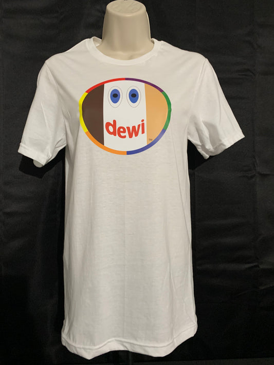 Uniites™, dewi Brands Logo Rainbow Edition, Women's, T-shirt, XL,  $9.91