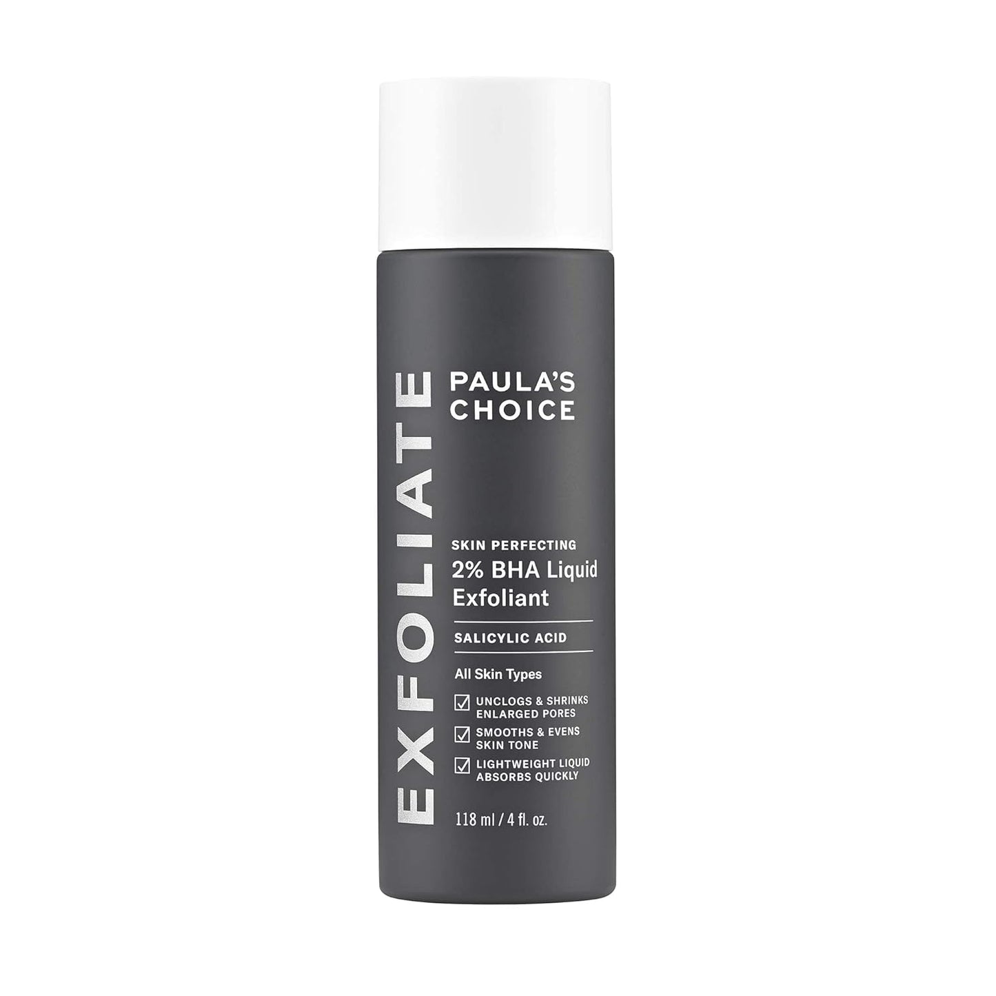 UniitesMarketplace.com™ Paulas Choice--SKIN PERFECTING 2% BHA Liquid Salicylic Acid Exfoliant--Facial Exfoliant for Blackheads, Enlarged Pores, Wrinkles & Fine Lines, 4 oz Bottle, $35.91