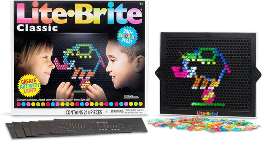 Uniites™, Lite-Brite Classic, Favorite Retro Toy - Create Art with Light, STEM, Educational Learning, Holiday, Birthday, Gift, Boys, Kid, Toddler, Girls Age 4+, $8.91