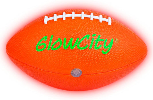 Uniites™, GlowCity Glow in The Dark Football - Light Up LED Ball - Perfect for Evening Play, Camping, and Beach Fun!  $19.91