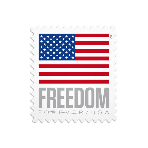 Uniites™, USPS American Freedom Forever / USA Stamps, 1 Sheet of 20 Forever Stamps, $13.91