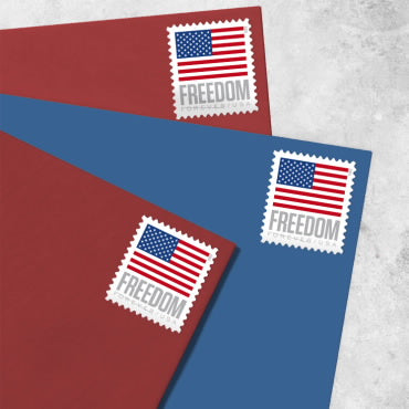 Uniites™, USPS American Freedom Forever / USA Stamps, 1 Sheet of 20 Forever Stamps, $13.91