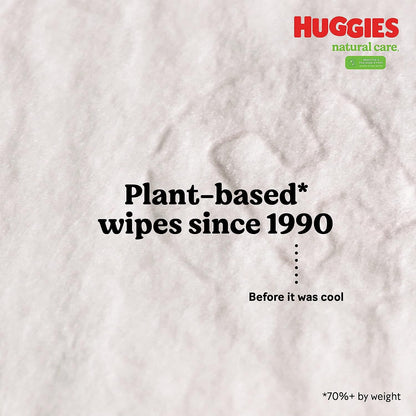 Uniites™, Huggies Natural Care Sensitive Baby Wipes, Unscented, Hypoallergenic, 99% Purified Water, 12 Flip-Top Packs (768 Wipes Total),  $22.91