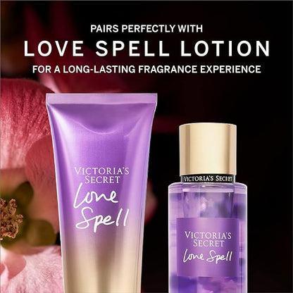 UniitesMarketplace.com™, Victoria's Secret Love Spell Mist, Body Spray for Women, Notes of Cherry Blossom and Fresh Peach Fragrance, Love Spell Collection (8.4 oz),  $17.91
